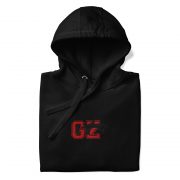 Black&Red GZ Logo Hoodie - Image 2
