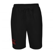 Red GZ Logo Men's fleece shorts - Image 2