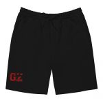 Red GZ Logo Men's fleece shorts