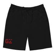 Red GZ Logo Men's fleece shorts
