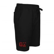 Red GZ Logo Men's fleece shorts - Image 4