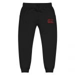 Black&Red GZ Logo Sweat Pants fleece sweatpants